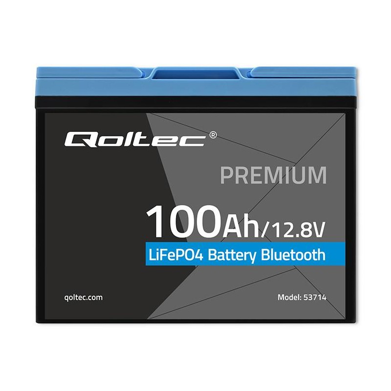 Akumulator LiFePO4 Qoltec Litowo-Żelazowo-Fosforanowy | 12.8… | PartsPC.pl
