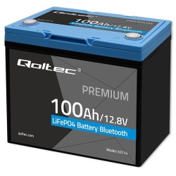 Akumulator LiFePO4 Qoltec Litowo-Żelazowo-Fosforanowy | 12.8… | PartsPC.pl