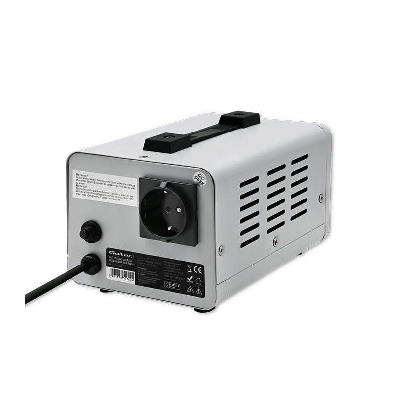 Stabilizator napięcia AVR Qoltec 500VA | PartsPC.pl