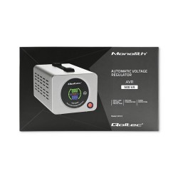 Stabilizator napięcia AVR Qoltec 500VA | PartsPC.pl