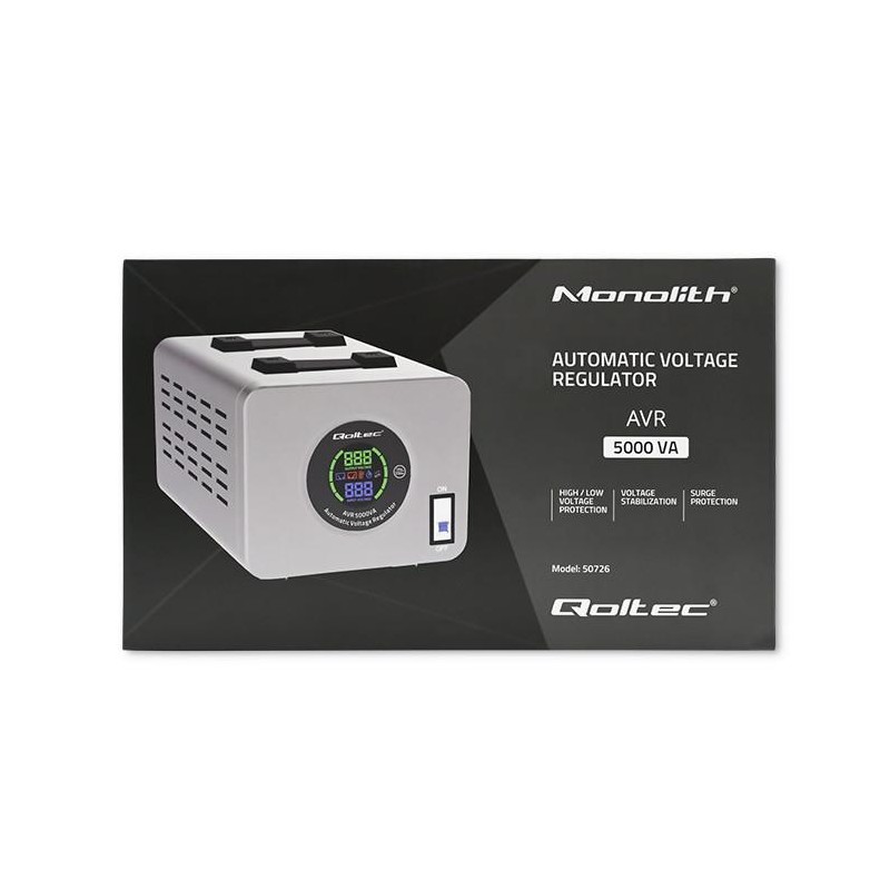 Automatyczny stabilizator napięcia AVR 5000VA | PartsPC.pl