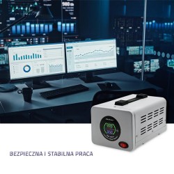Automatyczny stabilizator napięcia AVR PRO 1000VA 3% | PartsPC.pl