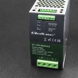 Moduł UPS DC na szynę DIN | 40A | 24V | PartsPC.pl