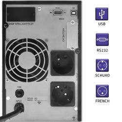 Zasilacz awaryjny UPS | On-line | Pure Sine Wave | 2kVA | 1.… | PartsPC.pl