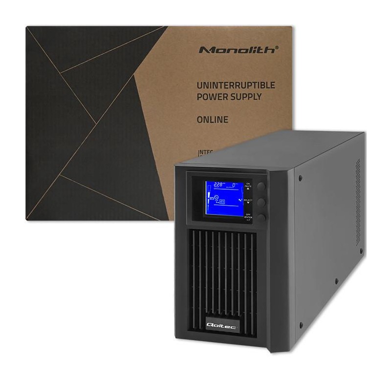 Zasilacz awaryjny UPS | On-line | Pure Sine Wave | 2kVA | 1.… | PartsPC.pl
