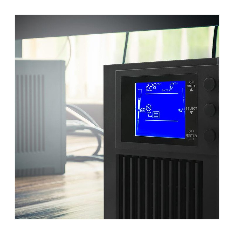 Zasilacz awaryjny UPS | On-line | Pure Sine Wave | 2kVA | 1.… | PartsPC.pl