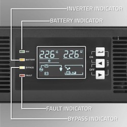 Zasilacz awaryjny UPS Qoltec do RACK | 1kVA | 1000W | Power … | PartsPC.pl