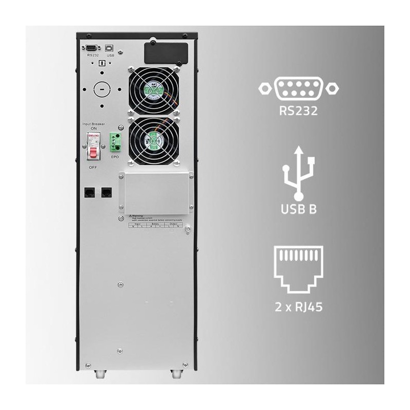 Zasilacz awaryjny UPS 6kVA | 6000W | Power Factor 1.0 | LCD … | PartsPC.pl