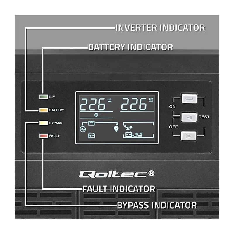 Zasilacz awaryjny UPS 6kVA | 6000W | Power Factor 1.0 | LCD … | PartsPC.pl