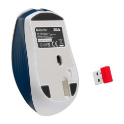 Mysz bezprzewodowa Defender DILA MM-282 optyczna 1800dpi bia… | PartsPC.pl