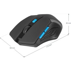 Mysz bezprzewodowa, optyczna ACCURA MM-275 RF | PartsPC.pl