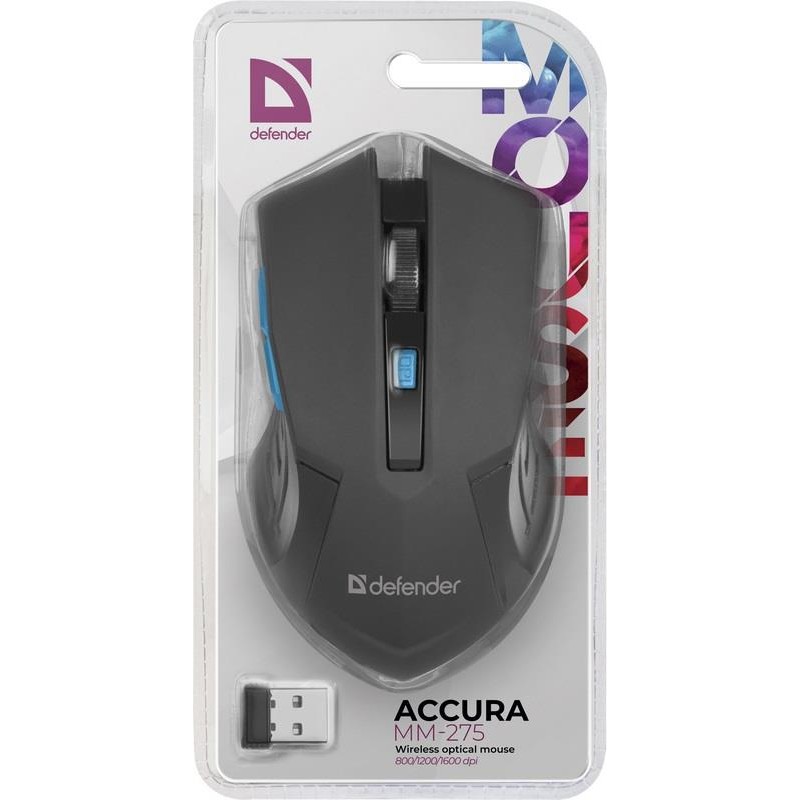 Mysz bezprzewodowa, optyczna ACCURA MM-275 RF | PartsPC.pl
