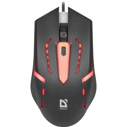 Mysz przewodowa Defender FLASH MB-600L 1200dpi 4P LED | PartsPC.pl