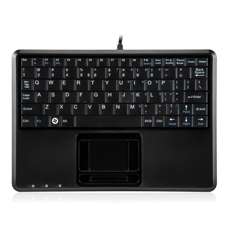 Klawiatura przewodowa Perixx PERIBOARD-510 H, touchpad, 2x h… | PartsPC.pl