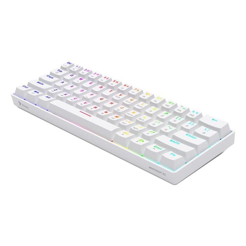 Klawiatura mechaniczna WHITEOUT X2 OUTEMU Peach Silent, Hot … | PartsPC.pl