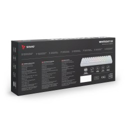 Klawiatura mechaniczna WHITEOUT X2 OUTEMU Peach Silent, Hot … | PartsPC.pl