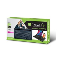 Klawiatura Bluetooth z podstawką na tablet i telefon | PartsPC.pl