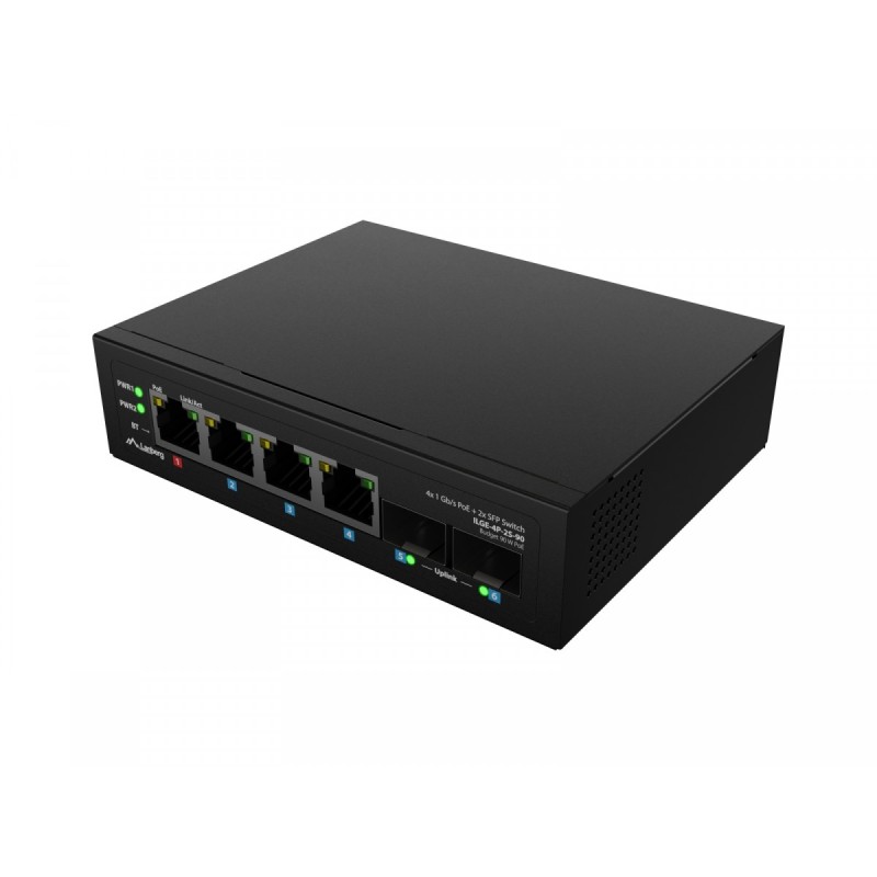 Przełącznik ILGE-4P-2S-90 Light Industrial POE 1XBT 3XAT 2XS… | PartsPC.pl