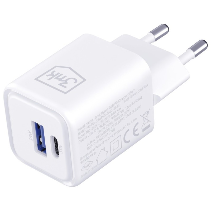 Ładowarka sieciowa Hyper Charger PD 33W GaN QC4+ PPS AFC FCP… | PartsPC.pl