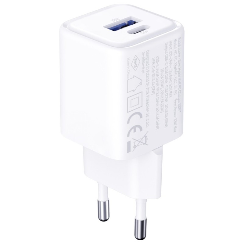 Ładowarka sieciowa Hyper Charger PD 33W GaN QC4+ PPS AFC FCP… | PartsPC.pl