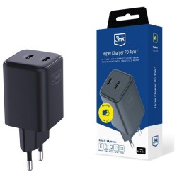 Ładowarka sieciowa Hyper Charger PD 45W GaN QC4+ PPS 2C czar… | PartsPC.pl