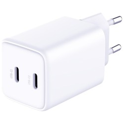 Ładowarka sieciowa Hyper Charger PD 45W GaN QC4+ PPS 2C biał… | PartsPC.pl