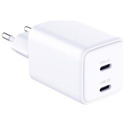 Ładowarka sieciowa Hyper Charger PD 45W GaN QC4+ PPS 2C biał… | PartsPC.pl