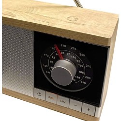 Radio Krystyna w drewnianej obudowie | PartsPC.pl