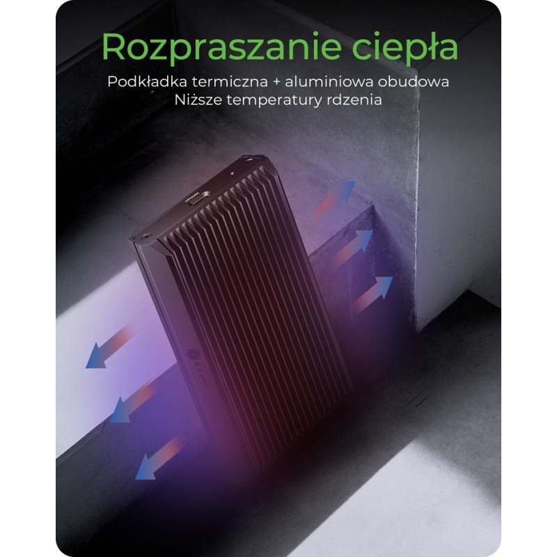 Obudowa SSD IB-1920M-C42 NNVMe SSD , USB4 GEN 3x2 (40GB) | PartsPC.pl