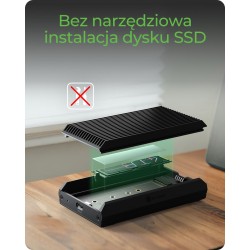 Obudowa SSD IB-1920M-C42 NNVMe SSD , USB4 GEN 3x2 (40GB) | PartsPC.pl