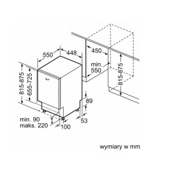 Zmywarka SPV4EMX61E | PartsPC.pl