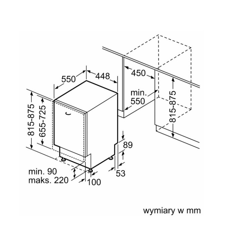 Zmywarka SPV4EMX61E | PartsPC.pl