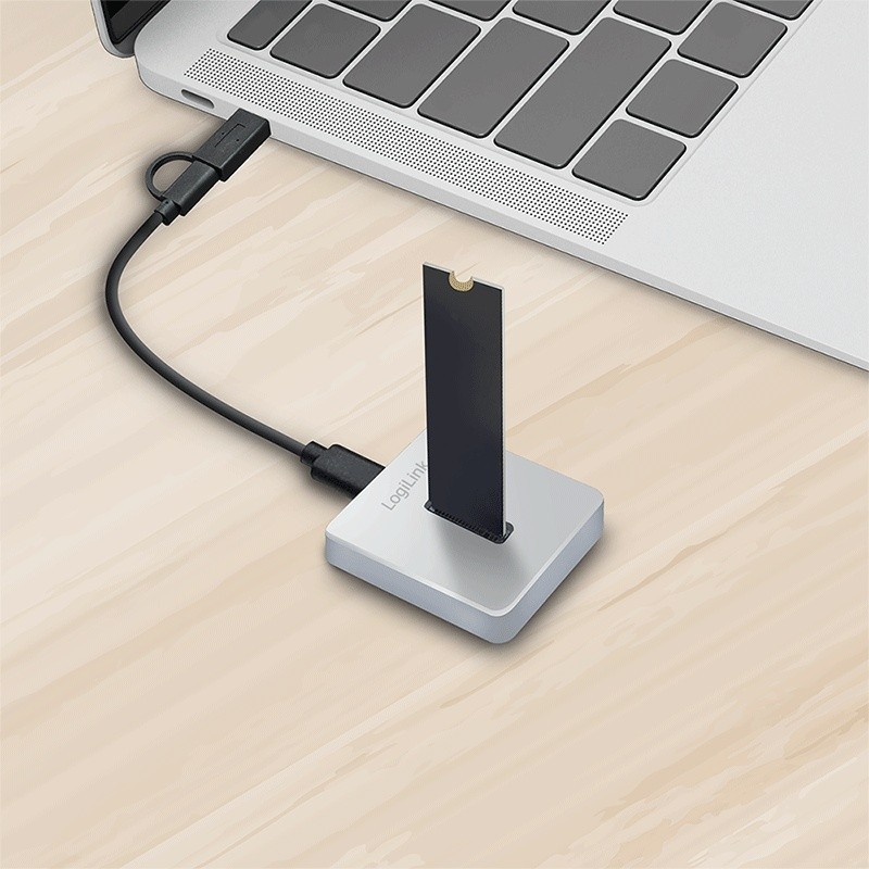 Stacja dokująca dla M.2 NVMe, USB 3.2 Gen2 | PartsPC.pl