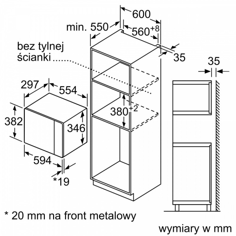 Kuchnia mikrofalowa BFL520MB0 | PartsPC.pl