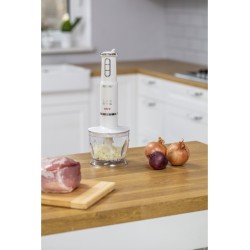 Blender ręczny zestaw MBL-43 biały | PartsPC.pl