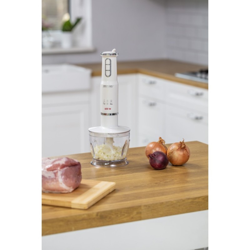 Blender ręczny zestaw MBL-43 biały | PartsPC.pl