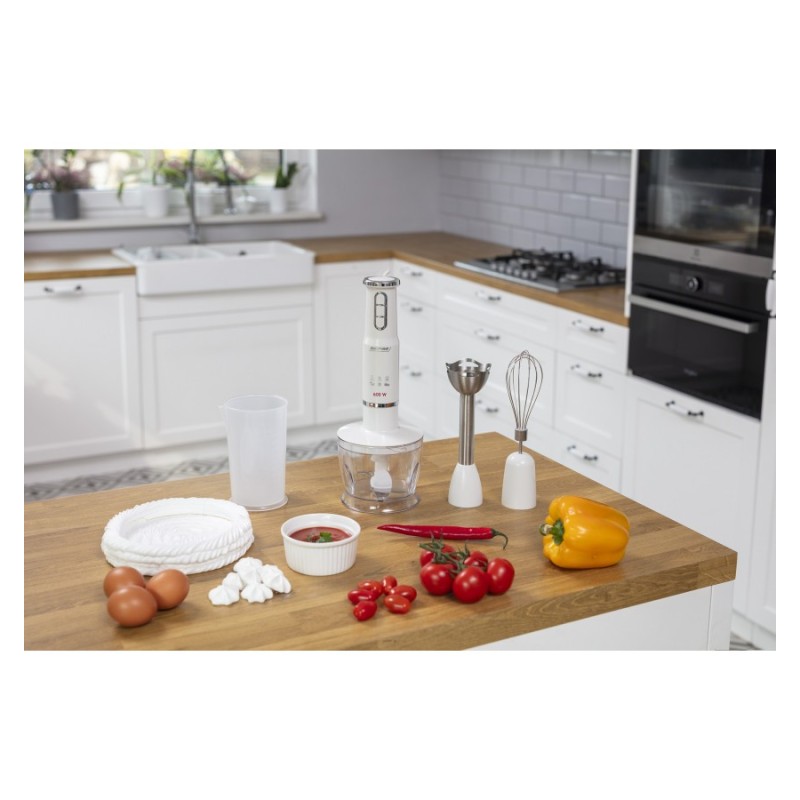 Blender ręczny zestaw MBL-43 biały | PartsPC.pl