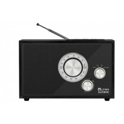 Radio OR SŁOWIK USB/BT czarny | PartsPC.pl