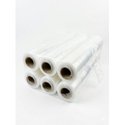 Folia stretch transparent 23mic 1,5 kg x 6  BOX | PartsPC.pl