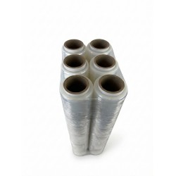 Folia stretch transparent 23mic 1,5 kg x 6  BOX | PartsPC.pl