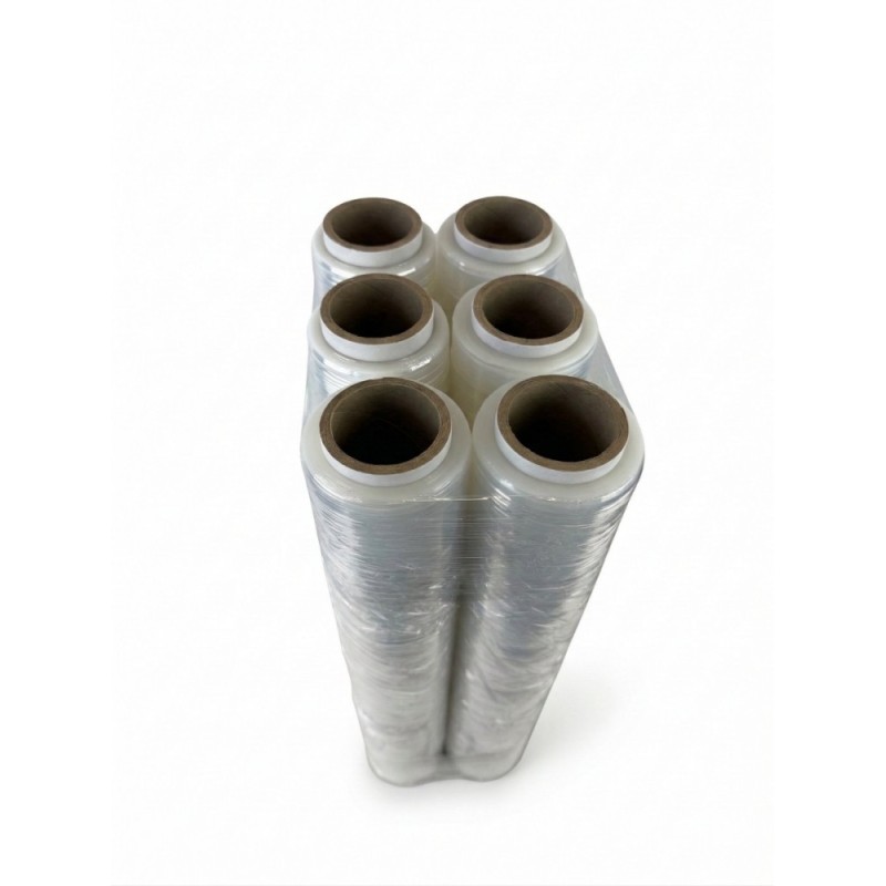 Folia stretch transparent 23mic 1,5 kg x 6  BOX | PartsPC.pl