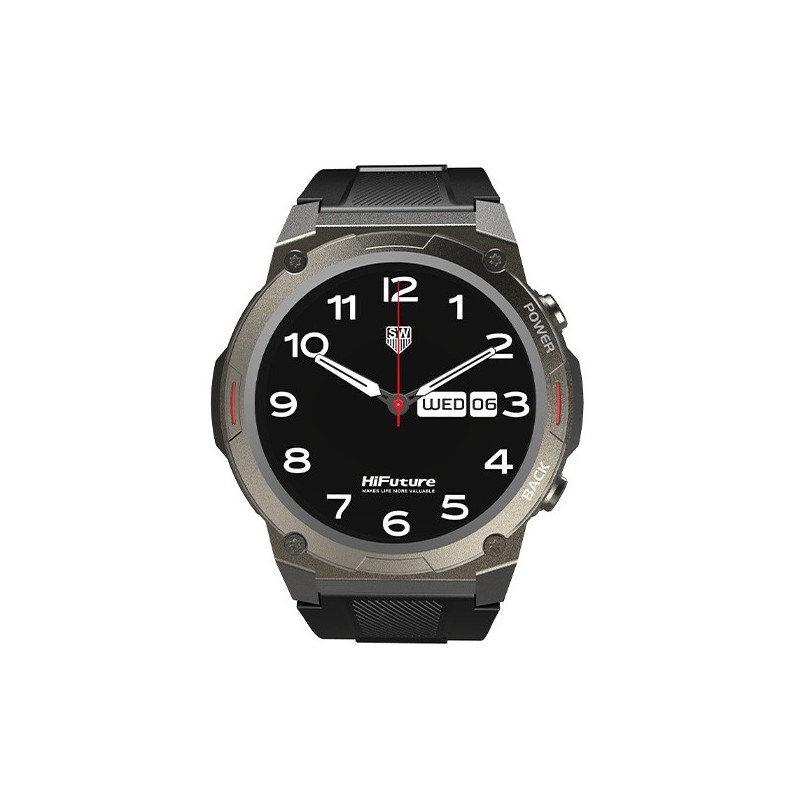 Smartwatch FutureGo Mix 2 czarny | PartsPC.pl