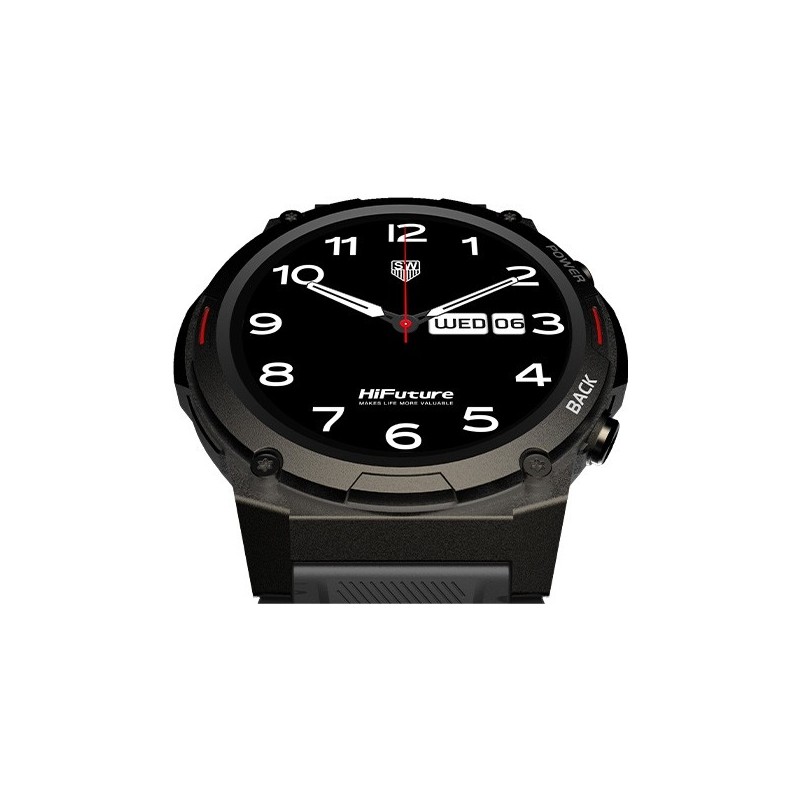 Smartwatch FutureGo Mix 2 czarny | PartsPC.pl