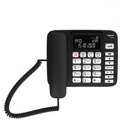Telefon przewodowy DL780 Plus z wygodną słuchawką bezprzewod… | PartsPC.pl