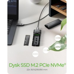 Obudowa dysku IB-1806MT-CU31 M.2 NVMe SSD 10 Gbps | PartsPC.pl