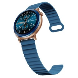 Smartwatch Aurora Amoled rozmowy AI niebieski | PartsPC.pl