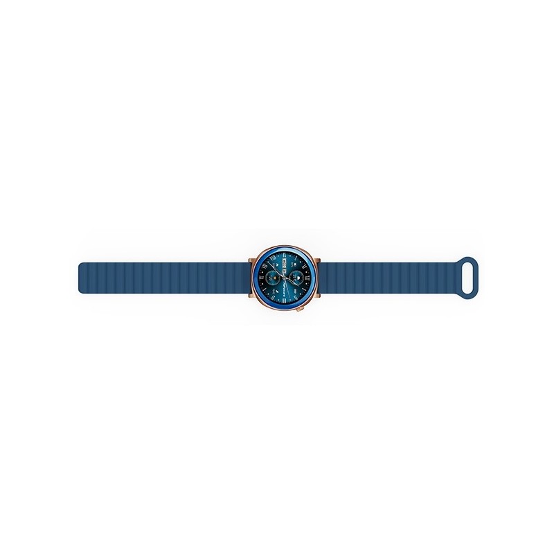 Smartwatch Aurora Amoled rozmowy AI niebieski | PartsPC.pl