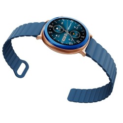 Smartwatch Aurora Amoled rozmowy AI niebieski | PartsPC.pl