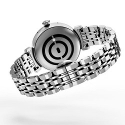 Smartwatch Aura Amoled damski srebrny | PartsPC.pl