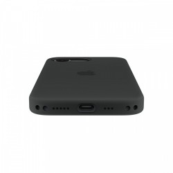 Etui silikonowe z MagSafe do iPhonea 17e - czarne | PartsPC.pl